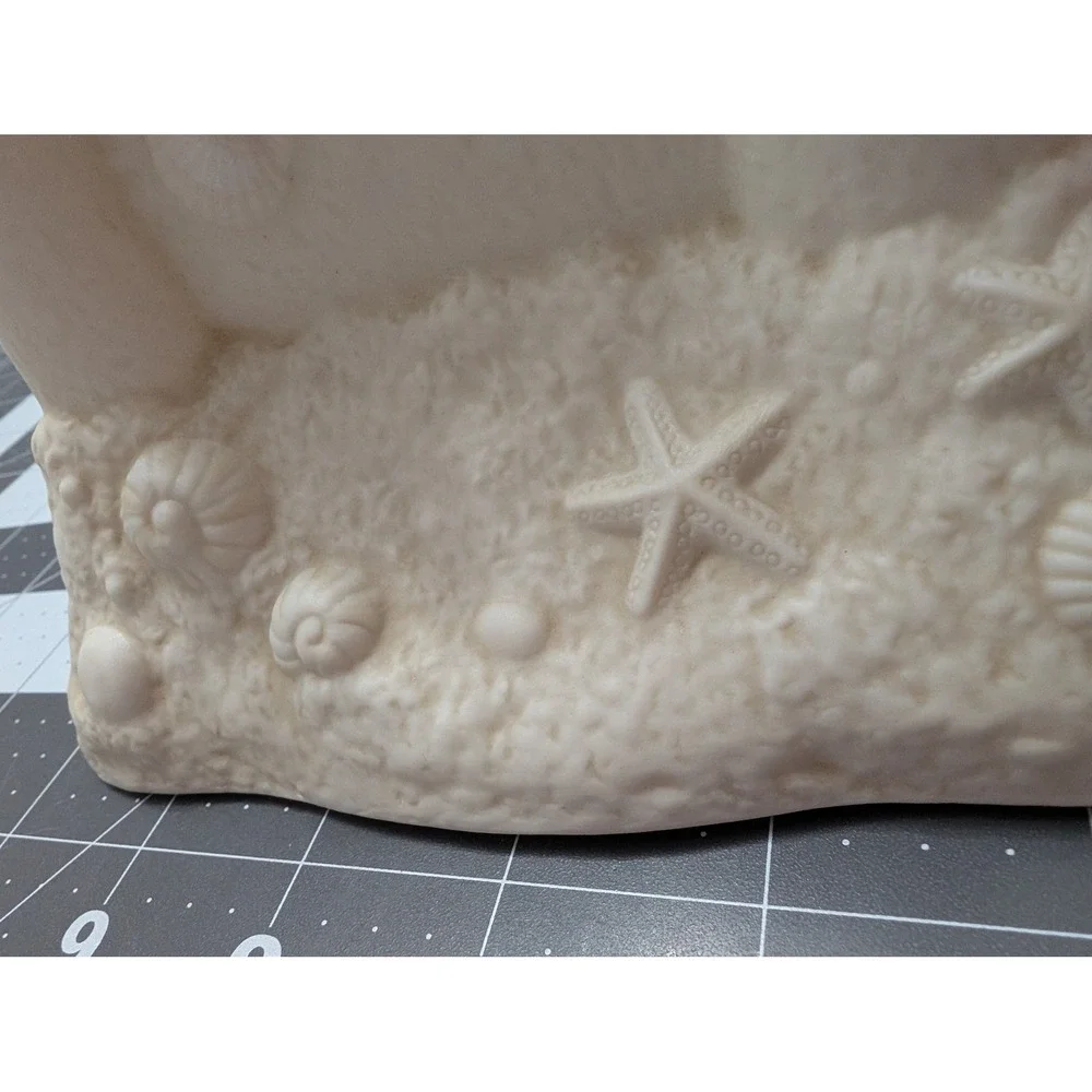 PartyLite Cream Bisque Porcelain Sandcastle 8.5" Tealight Candle Holder P7306 - Picture 4 of 9